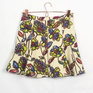 Karlie Mini Skirt Floral Like New Small